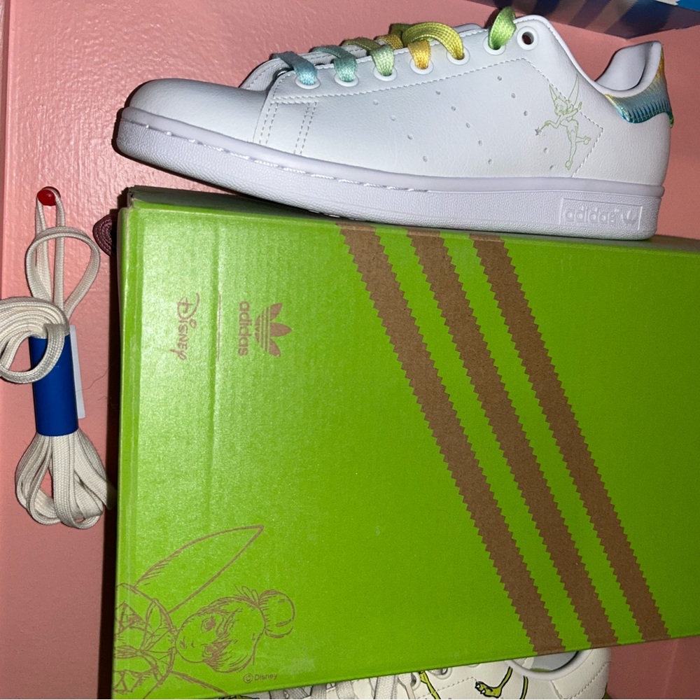 Adidas X Disney collab tinker bell